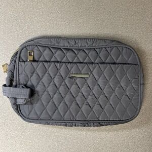 Vlando Makeup Bag Gray Travel‎ Toiletry Bag Cosmetic Bag New